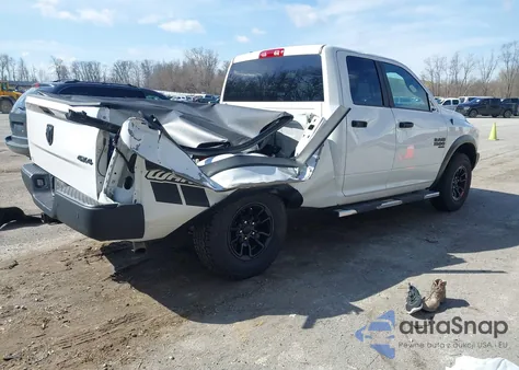 2022 Ram 1500 Classic Warlock 4X4 6'4 Box from USA, damaged, VIN 1C6RR7GG6NS182380